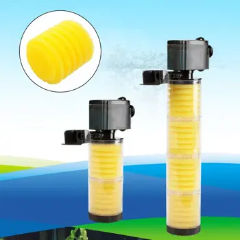 Аквариумный фильтр, мини-губка, сменный материал для губчатых фильтров, Биохимическая пена, морская рыба для аквариумных принадлежностей