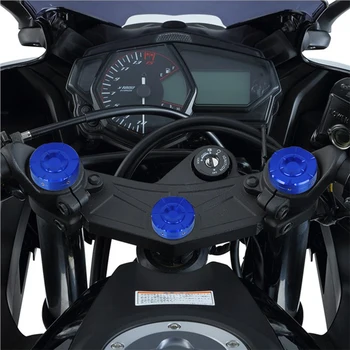 Аксессуары для мотоциклов YZFR3 MT03 Крышка Передней Вилки и Центральная Крышка Для YZF R3 ABS MT-03 ABS RACE MT-25 ABS 2015 2016 2017 2018 2019