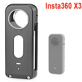 Алюминиевый корпус для камеры Insta360 X3, защитная рамка, металлическая клетка для кролика, защитный корпус для камеры Insta360 X3, аксессуары для камеры