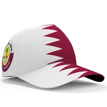 Бейсболка State Of Qatar Бесплатная 3d Кепка С Именем и Номером На Заказ Логотип Команды Qa Шляпа Qat Country Travel Арабская Нация Арабский Флаг Головной Убор