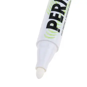 Белая маркерная ручка Краска Масляная Маркерная ручка для автомобильных шин Водонепроницаемая Маркерная ручка для граффити