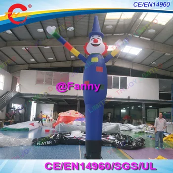 бесплатная доставка счастливый клоун надувной воздушный танцор для продажи, надувной небесный танцор для рекламы, надувная танцующая модель клоуна