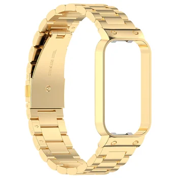 Браслет для Redmi Band с 2 ремешками, браслет из нержавеющей стали для Redmi Watch, металлический чехол для наручных часов SmartWatch