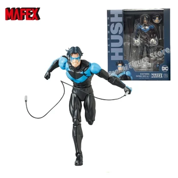 В наличии MAFEX № 175 Nightwing Batman Hush Аниме Фигурка Игрушка Подарочная модель Коллекция Хобби