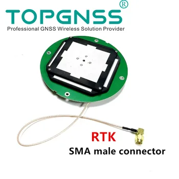 встроенный TOP128 TOPGNSS Высокоточный RTK GNSS GPS антенна ZED-F9P GPS Антенна с высоким коэффициентом усиления CORS Антенна SMA-J 3-18 В GNSS GPS GLO
