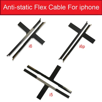 Гибкий антистатический кабель на сенсорной панели для iPhone 5 6 6Plus Гибкая лента от антистатического электричества на сенсорной панели Запасные части