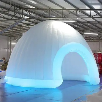 Гигантский надувной шатер-Иглу SAYOK Коммерческий надувной шатер-купол для мероприятий, вечеринок, свадеб, торговых выставок, выставок