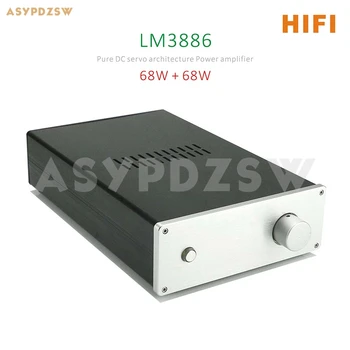 Готовый сервоусилитель мощности LM3886 с архитектурой HIFI Pure DC мощностью 68 Вт + 68 Вт