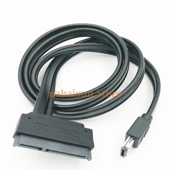 Двойное питание eSATA USB 12V 5V Combo к 22-контактному кабелю жесткого диска SATA USB, esata к sata 50 см Бесплатная доставка