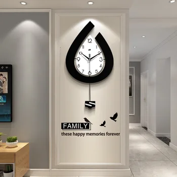 декор стен скандинавские настенные часы креативные модные часы для гостиной современные минималистичные часы для украшения дома Amazon