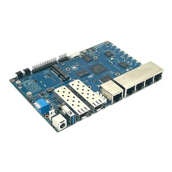 Для Banana Pi BPI R3 Плата Разработки Маршрутизатора с открытым исходным кодом Mediatek MT7986 Quad Core 2G DDR3 RAM + 8G EMMC Flash 2 SFP