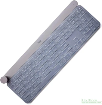 Для LOGITECH MX KEYS Силиконовый протектор клавиатуры усовершенствованный чехол для клавиатуры с подсветкой Водонепроницаемый ультратонкий
