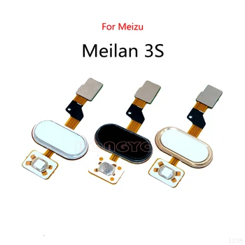 Для Meizu Meilan 3S M3S Кнопка Home Кнопка датчика отпечатков пальцев Гибкий кабель