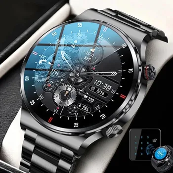 Для OnePlus 3/3T6/6T/5T/7/7Pro/7T/7T Pro/Смарт-часы Мужские Спортивные часы Мониторинг артериального давления Сна Фитнес-трекер шагомер