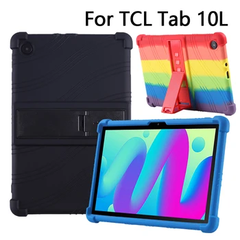 Для TCL Tab 10L 8491XTab10 HD Противоударный Чехол Противоударный Чехол для планшета Soft Tab10 FHD 4G 9060G Silicon Protect Shell