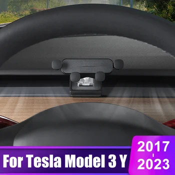 Для Tesla Модель 3 Model Y 2017- 2021 2022 2023 2024 Автомобильный держатель телефона Подставка для мобильного телефона Крепление для вентиляционного отверстия Аксессуары