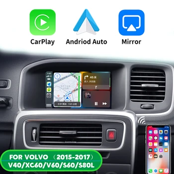 Для Volvo XC60 Беспроводной модуль Carplay Huawei Hi-car V60 S60 S80L V40 Carlife auto mirror link Siri Camera interface recoder