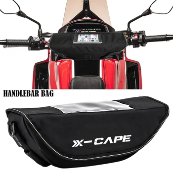 Для мотоцикла Morini X-Cape 650 649 2023 Водонепроницаемая и пылезащитная сумка для хранения руля