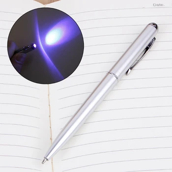для творчества Волшебная шариковая ручка с ультрафиолетовым излучением с невидимыми чернилами Secret for spy P9JD