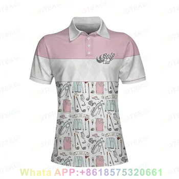 Женская рубашка поло для гольфа Slim Fit Comfort, дышащее поло с коротким рукавом, спорт на открытом воздухе, бадминтон, пинг-понг, модная женская футболка
