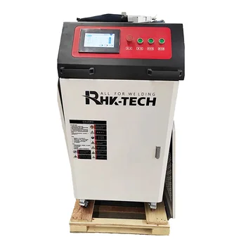 Завод RHK Профессиональный ручной лазерный сварочный аппарат 1064 нм, волоконно-лазерная сварочная система мощностью 1500 Вт