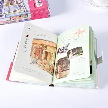 Записная книжка для путешественников в твердом переплете, книжка-раскраска, канцелярский блокнот