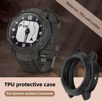 Защитный чехол для Garmin Instinct Crossover TPU Бампер Защитная оболочка Защитная пленка для экрана Чехол Аксессуар