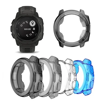 Защитный чехол для часов Garmin Instinct Smartwatch Чехол браслет TPU Защитная оболочка для экрана Новейший сменный аксессуар