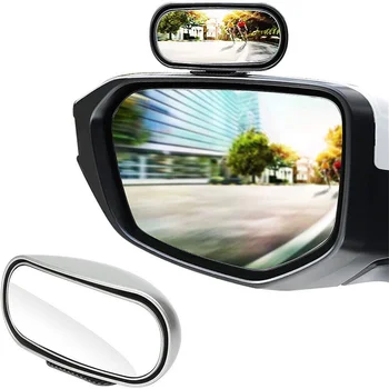 Зеркало заднего вида автомобиля, зеркала для слепых зон, Водонепроницаемые, с возможностью парковки на 360 градусов, с функцией автоматической безопасности заднего вида