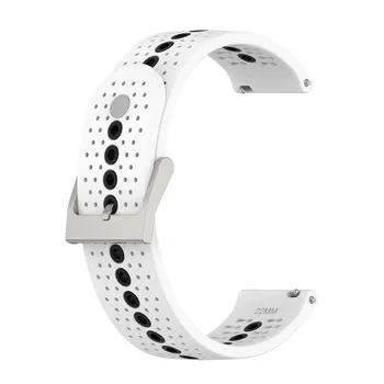 Изготовленные на заказ силиконовые браслеты Бумажные браслеты Многоцветная упаковка Подходит для часов серии GT2 с цветным отверстием Силиконовый двухцветный