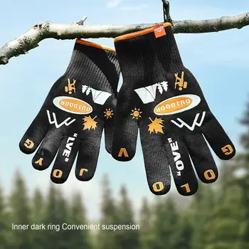 Изолированные перчатки, Противоскользящий износостойкий удлинитель запястья, теплые рабочие перчатки для катания на лыжах, кемпинга, барбекю