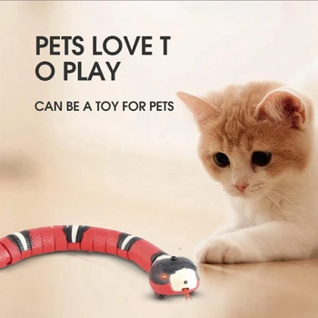 Интерактивные игрушки для кошек с умным сенсорным управлением, автоматические Игрушки для кошек, Аксессуары для зарядки через Usb, игрушки для котенка для домашних собак, игровая игрушка