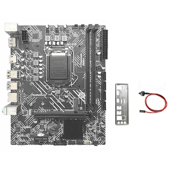 Кабель переключателя материнской платы H510 + Перегородка LGA1200 DDR4 PCIE 16X для G5900 G6400 I3-10100 I5-10400F I7-10700 10Th 11Th CPU