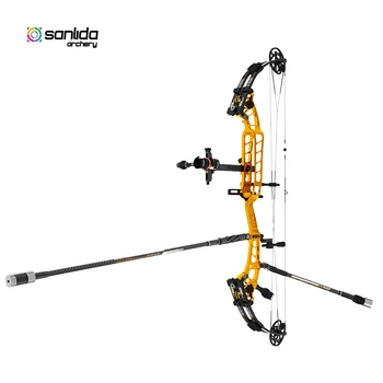 Комплект составного лука Archery Hero 10 Target Compound Bow Kit Orange Flexible Draw Wall Edition высокого класса для соревнований