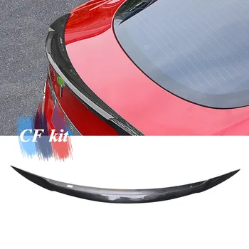 Комплект спойлера заднего крыла багажника CF Kit из углеродного волокна для спойлера багажника Tesla Model S