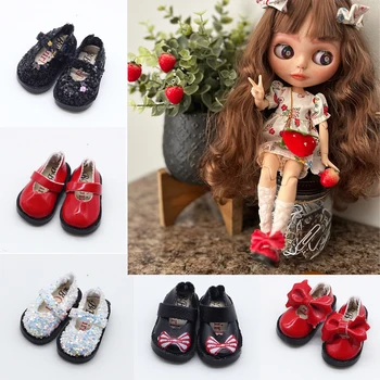 Кукольные Сапоги 3,2 см для игрушки Blythe Doll, Обувь для Мини-Кожаных кукол 1/8 BJD для Blyth Azone BJD, Аксессуары Для Повседневной Кукольной Обуви