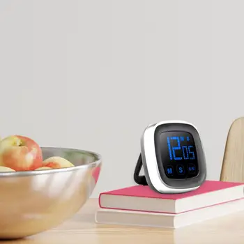 Кухонный цифровой таймер с подставкой для подсчета больших цифр, часы с большим светодиодным дисплеем для занятий спортом, занятий фитнесом, душа