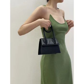 Летнее французское платье в обтяжку 2023, ретро-зеленое Прозрачное длинное платье на подтяжках для женщин