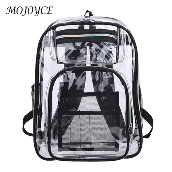 Летний спортивный рюкзак, прозрачный рюкзак для ноутбука из ПВХ, большой емкости, Многофункциональный, портативный, модный, простой для занятий спортом на открытом воздухе