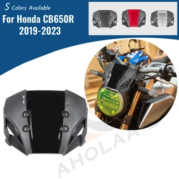 Лобовое Стекло Мотоцикла Ветровое Стекло Передний Экран Ветрозащитный Щит для Honda CB650R 2019-2023 CB 650R 650 R CB1000R Аксессуары