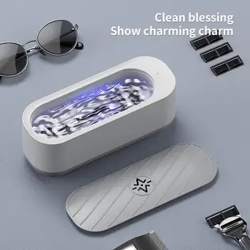 Машина для ультразвуковой чистки, Высокочастотный Вибрационный Очиститель для мытья ювелирных изделий, очков, часов, колец, Зубных Протезов