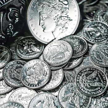 Мини-набор монет от Bluether Magic Coins Крупным планом Трюки уличного фокусника реквизит Появляющаяся и исчезающая иллюзия