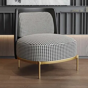 Минималистичное роскошное кресло, креативный дизайн в скандинавском стиле, офисные стулья, Современная мебель для квартиры