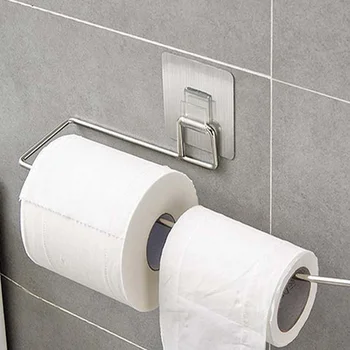 Многофункциональная вешалка для бумажных полотенец, вешалка для полотенец без перфорации, вешалка для полотенец на кухне, вешалка для ванной комнаты, настенная вешалка для полотенец
