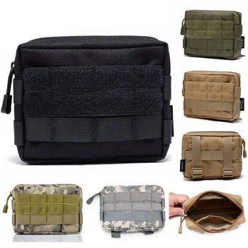 Многофункциональный мини-тактический военный модульный чехол Molle, поясная сумка, камуфляжная повседневная поясная сумка, утилиты, чехол для мобильного телефона
