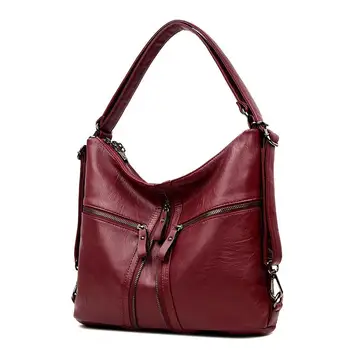 Многофункциональный рюкзак 3 В 1, Женский рюкзак из мягкой кожи, женская дорожная сумка через плечо, конвертируемые ручные сумки Sac Dos Femme