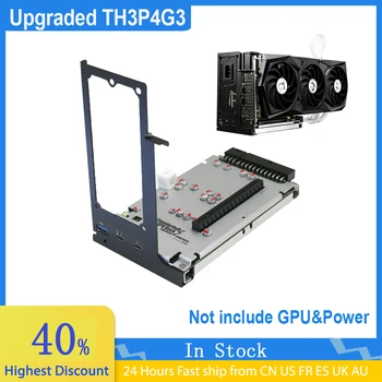 Модернизированная Док-станция для Видеокарты TH3P4G3 Thunderbolt, совместимая с GPU, для ноутбука с внешней Графической картой Macbook Notebook PD 60 Вт 40 Гбит/с