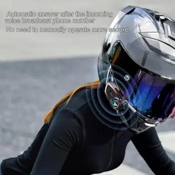 Мотоциклетные шлемы, Беспроводная Bluetooth-совместимая гарнитура, Мото-шлем, наушники Hi-FI, 500 м, Мотоциклетный домофон для женщин, мужчин, мотоциклистов