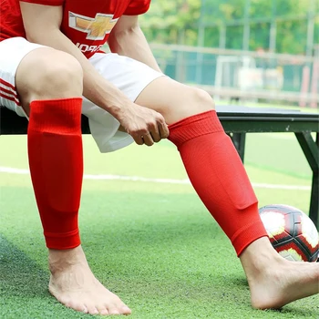 Мужские трикотажные однотонные компрессионные рукава для икр, компрессионные рукава для икр без ног, шины для голени, женские футбольные рукава для ног.