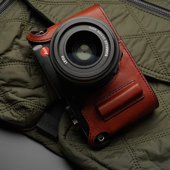 Наполовину сумка для камеры, боди для камеры Leica Q Q2, typ116, чехол для камеры из натуральной кожи ручной работы, видео